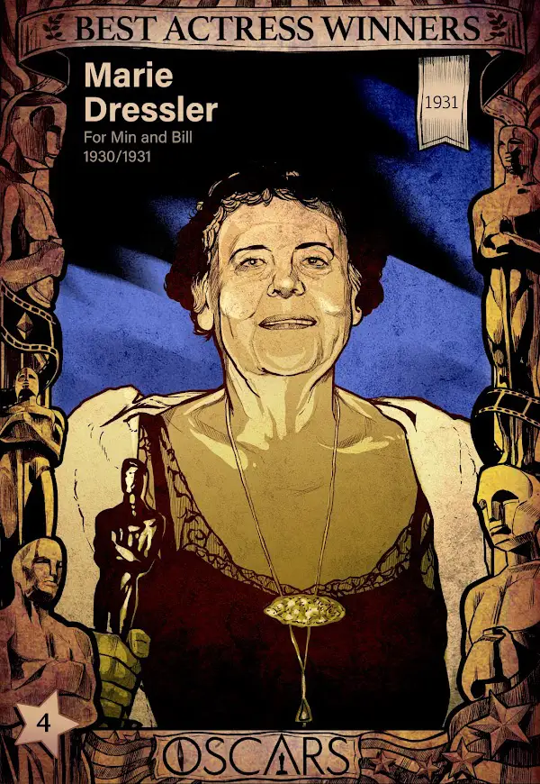 Oscar Cards (Best Actress Winners Collection) No.4